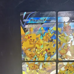 Pikachu V-Union [Set of 4] SWSH: Sword & Shield Promo Cards Holo - Image 2