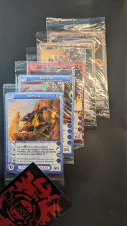 Chaotic Fire And Stone 3 Card Promo Lot Of 30x Sealed Packs - Image 5