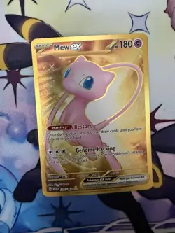 Mew ex 205/165 Pokemon Card 151 Hyper Rare Pokemon TCG - Image 1