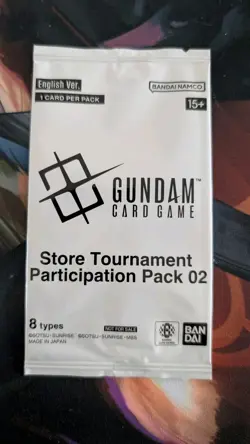 Gundam Card Game Store Tournament Participation Pack 02 sealed - Image 1