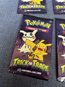 11 Pack Pokemon TCG Trick or Trade Booster Packs 2023 Halloween Card (25) 820650852572 - Image 3