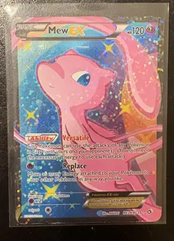 Mew EX RC24/RC25 Legendary Treasures Full Art Ultra Rare Holo Pokemon Card - Image 1