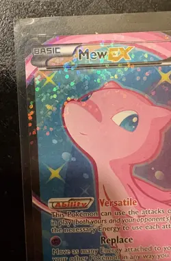 Mew EX RC24/RC25 Legendary Treasures Full Art Ultra Rare Holo Pokemon Card - Image 5