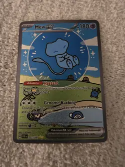 Mew Ex Non Tcg Fan Art Card - Image 1
