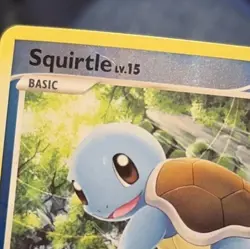Pokemon TCG Squirtle 112/132 Secret Wonders Reverse Holo Common Card - Image 3
