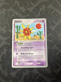 Pokemon Card Solrock World Championship 2006 47/107 Non-Holo Uncommon D1 - Image 1