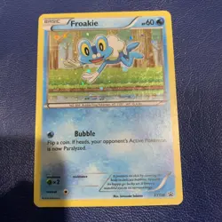 Froakie XY138 Pokemon Card TCG XY Promo Holographic Rare Card VLP - Image 1