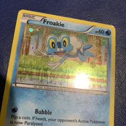Froakie XY138 Pokemon Card TCG XY Promo Holographic Rare Card VLP - Image 3