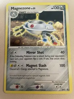 Magnezone DP32 Black Star Promo Cosmos Holo Pokemon Card MP - Image 1
