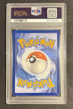 Pokemon TCG Bulbasaur Holo Illustration Rare Card 166/165 Scarlet & Violet PSA 9 - Image 2