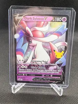 Dark Sylveon V SWSH134 SWSH: Sword & Shield Promo Cards Holo Celebrations - Image 1