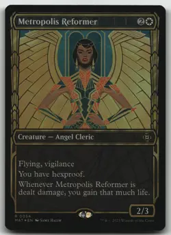 Metropolis Reformer (Showcase) foil R March of the Machine: The Aftermath 54 LP - Image 1