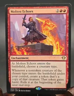 Molten Echoes Commander 2020 MTG Regular Moderately Played - Image 1