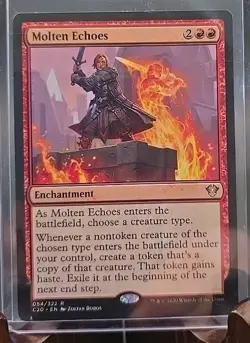 Molten Echoes Commander 2020 MTG Regular Moderately Played - Image 3