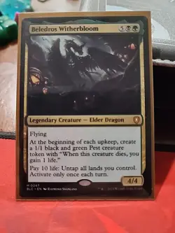 Beledros Witherbloom Commander: Bloomburrow Regular - Image 1