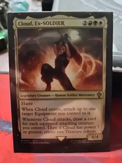 Cloud, Ex-SOLDIER Commander: Final Fantasy Foil - Image 1