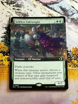 Selfless Safewright - Extended Art ECL NM MTG - Image 2