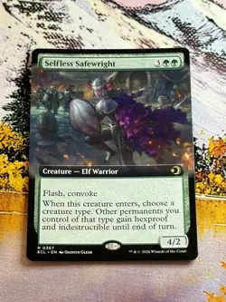 Selfless Safewright - Extended Art ECL NM MTG - Image 3