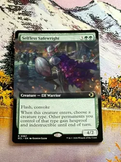 Selfless Safewright - Extended Art ECL NM MTG - Image 5
