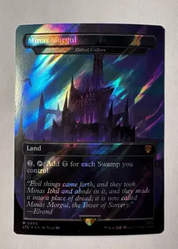 Magic the Gathering Lord of the Rings Minas Morgul Borderless Surge Foil - Image 1