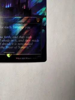 Magic the Gathering Lord of the Rings Minas Morgul Borderless Surge Foil - Image 4
