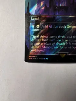 Magic the Gathering Lord of the Rings Minas Morgul Borderless Surge Foil - Image 5