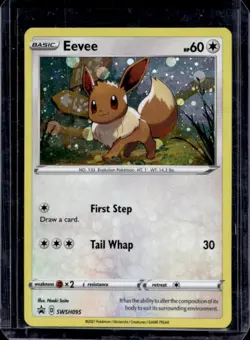 2019-2023 Pokemon SWSH Black Star Promos Eevee #SWSH095 - Image 1
