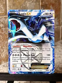 Pokemon TCG ~ Lugia EX Holo Rare Black & White Black Star Promo BW83 - Image 2