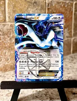 Pokemon TCG ~ Lugia EX Holo Rare Black & White Black Star Promo BW83 - Image 5