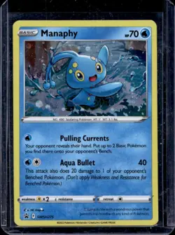 2019-2023 Pokemon SWSH Black Star Promos Manaphy #SWSH275 - Image 1