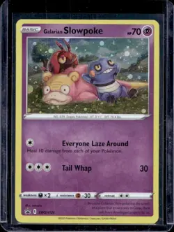 2019-2023 Pokemon SWSH Black Star Promos Galarian Slowpoke Holo #SWSH126 - Image 1