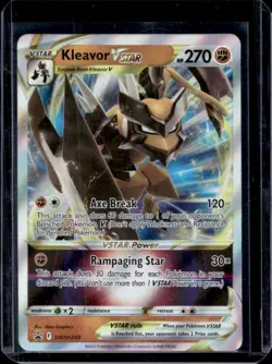 2019-2023 Pokemon SWSH Black Star Promos Kleavor VST #SWSH249 - Image 1