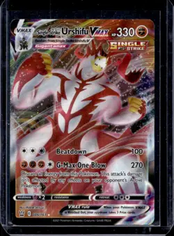 2021 Pokemon SWSH Battle Styles Single Strike Urshifu VM #086/163 - Image 1
