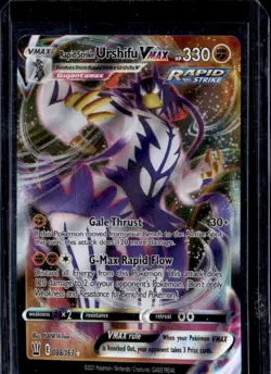 2021 Pokemon SWSH Battle Styles Rapid Strike Urshifu VMAX #088/163 - Image 1