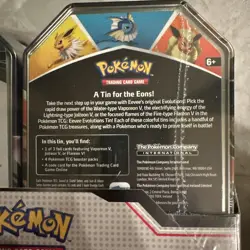 Pokemon TCG V Heroes Bundle Tins: 2-Pack of Vaporeon & Umbreon Brand New Sealed! - Image 4