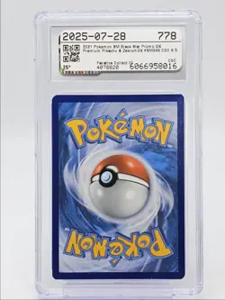 PIKACHU & ZEKROM GX 2021 POKEMON BLACK STAR PROMO PREMIUM CGC 9.5 Q0004 - Image 2