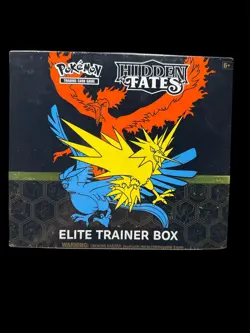 Pokemon TCG: Hidden Fates Elite Trainer Box ETB New Factory Sealed - Image 1