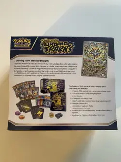 Pokemon TCG S&V Surging Sparks Elite Trainer Box Factory Sealed New - Image 2