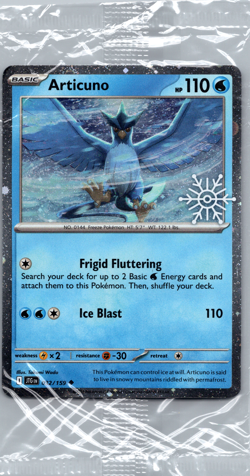 Articuno Holiday Stamp Journey Together 032/159 - Pokemon TCG (Sealed) - Image 1