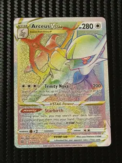 Pokemon TCG Brilliant Stars ARCEUS Secret Radiant 176/172 NM - Image 1