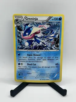 Greninja Pokemon TCG XY162 Holo Black Star Promo - Image 1