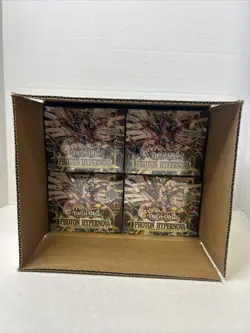 Yugioh: Photon Hypernova 1st Edition Unsealed Case 12 Sealed Booster Boxes B4 - Image 1