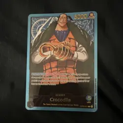 Crocodile ST03-001 AA Leader PROMO One Piece CCG Bandai - Image 1