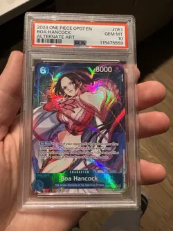 One Piece Boa Hancock PSA Promo OP07-038 Alt Art 500 Years in the Future CCG - Image 3