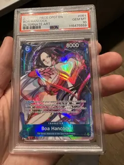 One Piece Boa Hancock PSA Promo OP07-038 Alt Art 500 Years in the Future CCG - Image 4