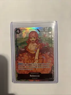 One Piece TCG Rebecca ALT ART SR OP05-091 Awakening Of The New Era English - Image 1