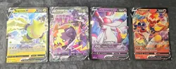 Pokemon TCG Lot Jumbo Oversized Pokemon Cards GX Tag Team Vstar V Lot Of 29 - Image 2