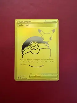 Poke Ball SWSH146 Full Art Holo Sword & Shield Promo Pokemon Card NM - Image 1