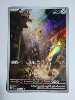 Meltan 179/162 Temporal Forces Full Art Ultra Rare Holo Pokemon Card NM - Image 1