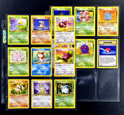 1999 Pokemon 1ST EDITION Jungle Set NEAR COMPLETE Non Holo COMMON Cards Lot WotC - Image 1